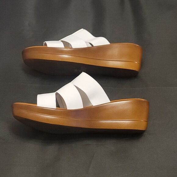 BRAND NEW ITALIAN ATHLEISURE WEDGE WOMEN'S SANDAL - Picture 11 of 15